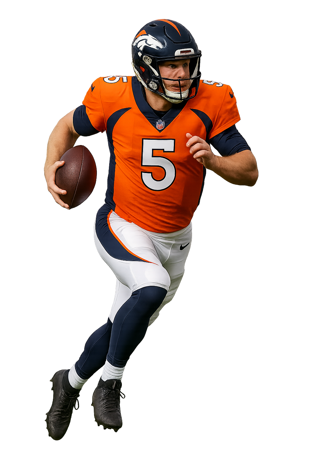 NFL Quarterback in action